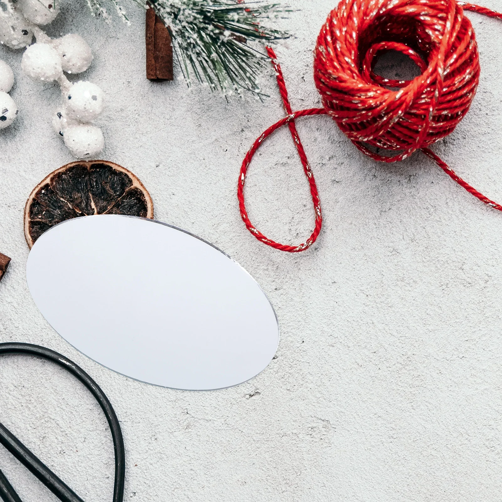 20Pcs Oval Shape Mirror Lens DIY Mini Makeup Mirror Unfinished Lens Craft Accessories Portable Makeup Tool
20Pcs Oval Shape Mirror Lens DIY Mini Makeup Mirror Unfinished Lens Craft Accessories Portable Makeup Tool