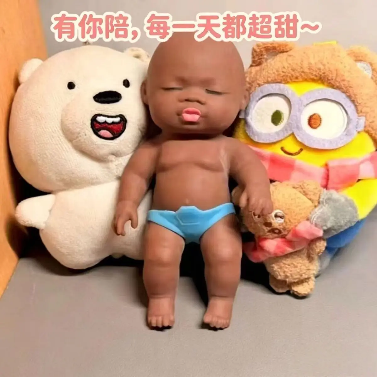 Premium Kawaii Natasha Dark Skin Doll Squishy Toy Stress Relief Fidget Squeeze Toy Soft Anxiety Relief Nice Gift for Kids Adults
Premium Kawaii Natasha Dark Skin Doll Squishy Toy Stress Relief Fidget Squeeze Toy Soft Anxiety Relief Nice Gift for Kids Adults
