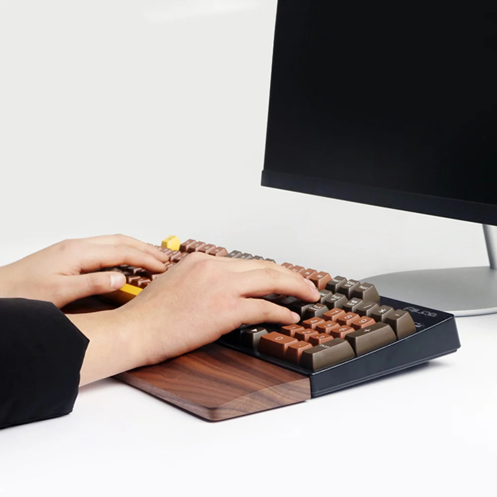 1pcs Walnut Wood Wrist Rest 300Mm Wooden Keyboard Wrist Support Pad Ergonomic Computer Hand Rest For Laptop Desktop
1pcs Walnut Wood Wrist Rest 300Mm Wooden Keyboard Wrist Support Pad Ergonomic Computer Hand Rest For Laptop Desktop