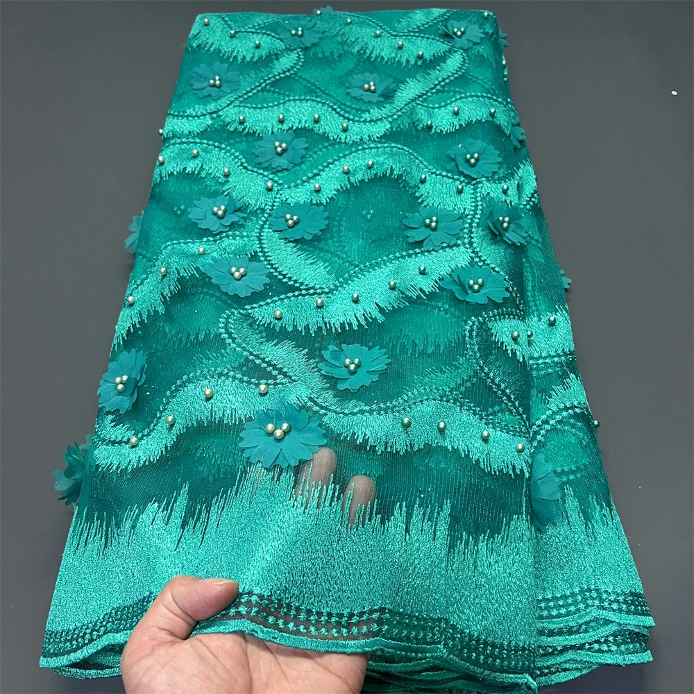 African Nigerian High-Quality 2025 Sequins Tulle for Prom Dresses Lace Fabric Embroidery Net Cloth Beads Sewing 5Yard ZJ056
African Nigerian High-Quality 2025 Sequins Tulle for Prom Dresses Lace Fabric Embroidery Net Cloth Beads Sewing 5Yard ZJ056