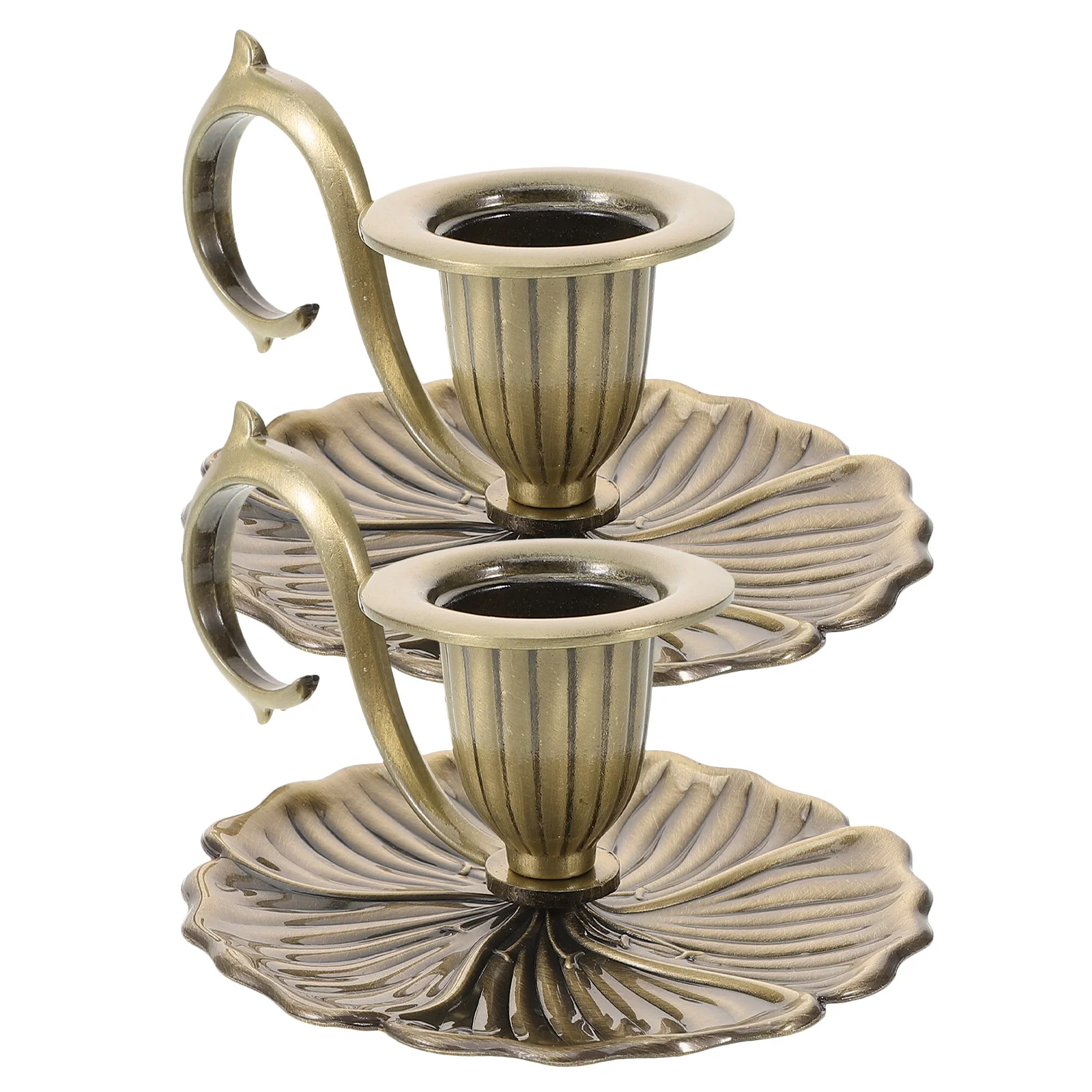 2Pcs Vintage European Metal Candlestick Stand Retro Taper Holder for Wedding Table Centerpiece Rustic Fireplace Mantle
2Pcs Vintage European Metal Candlestick Stand Retro Taper Holder for Wedding Table Centerpiece Rustic Fireplace Mantle