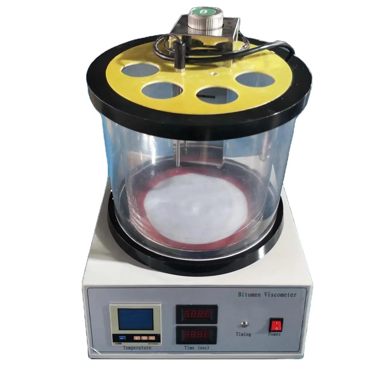 Digital Kinematic Viscosity Meter for Petroleum Asphalt Newtonian Liquid Tester Viscometer for Petroleum Products
Digital Kinematic Viscosity Meter for Petroleum Asphalt Newtonian Liquid Tester Viscometer for Petroleum Products