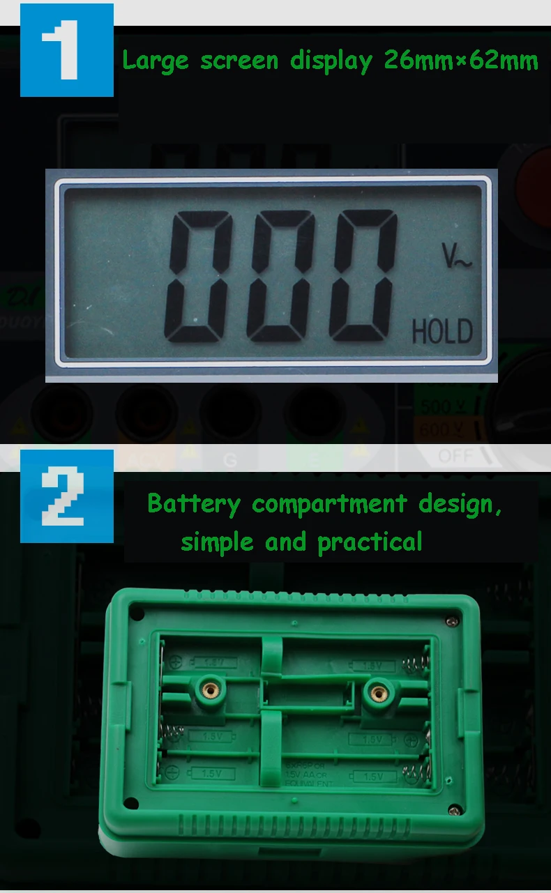 2026 Тестер сопротивления изоляции Мегомметр с цифровым дисплеем 2500 В Детектор Тестовая машина DY30-1
2026 Тестер сопротивления изоляции Мегомметр с цифровым дисплеем 2500 В Детектор Тестовая машина DY30-1