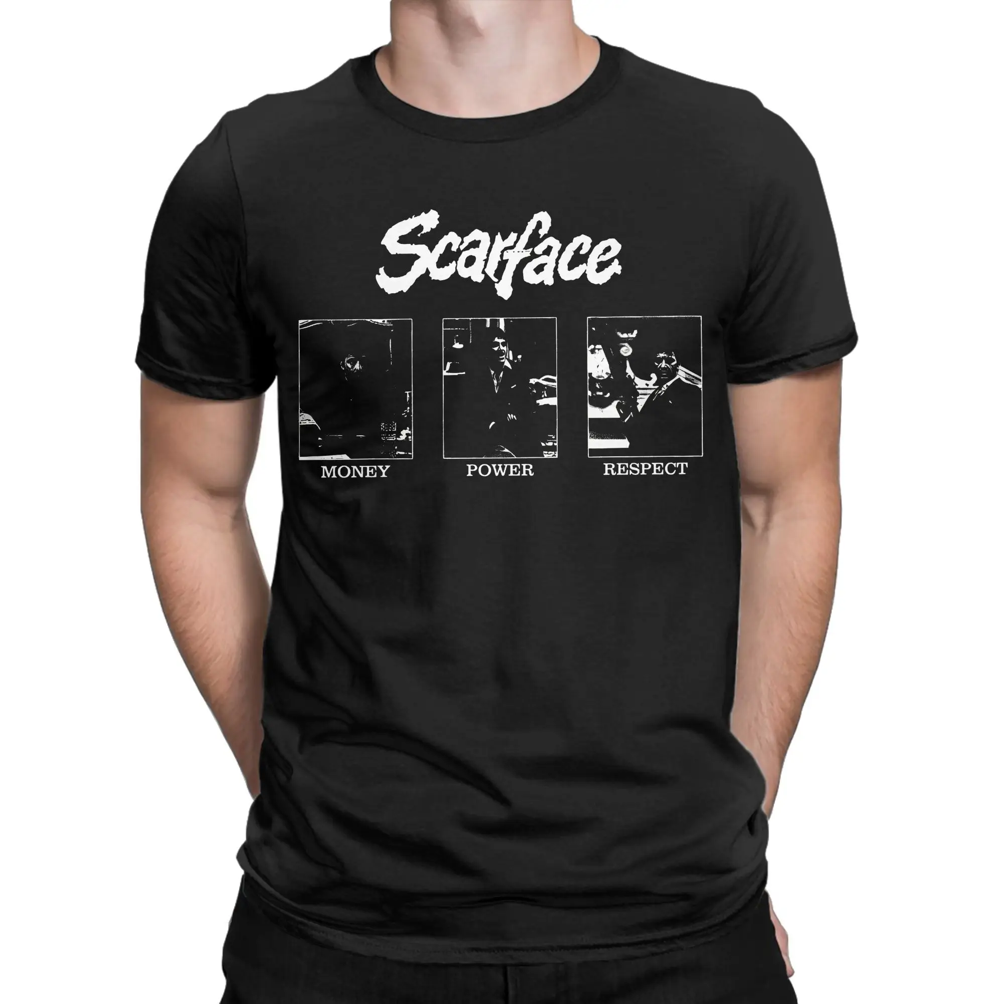 Funny SCARFACE T-Shirt for Men O Neck 100% Cotton T Shirt Movie Short Sleeve Tee Shirt Printed Clothes
Funny SCARFACE T-Shirt for Men O Neck 100% Cotton T Shirt Movie Short Sleeve Tee Shirt Printed Clothes