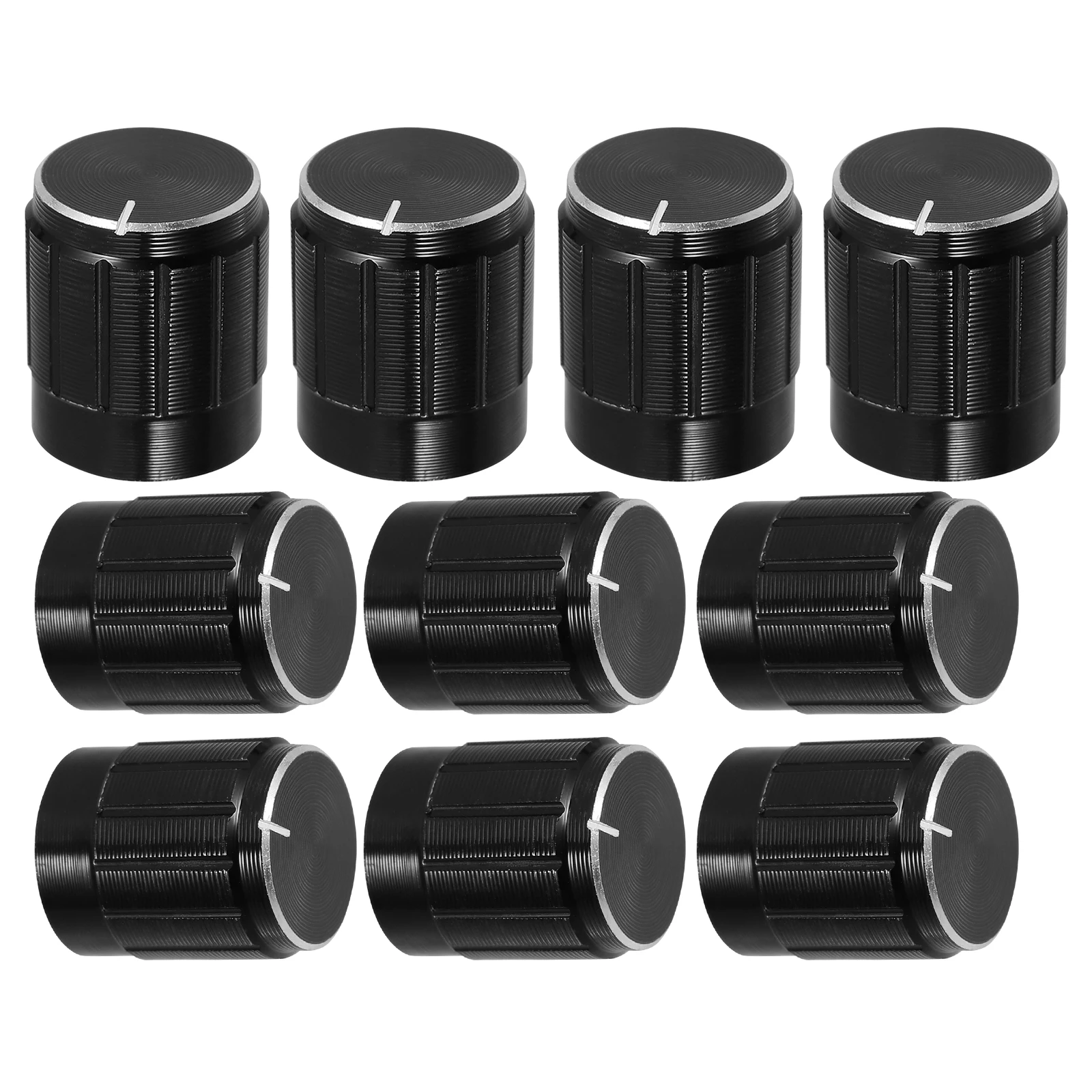 10pcs Aluminum Control Bass Electric Guitar Potentiometer Caps Replacement Replacements Precision Volume Amplifier Knob Metal
10pcs Aluminum Control Bass Electric Guitar Potentiometer Caps Replacement Replacements Precision Volume Amplifier Knob Metal