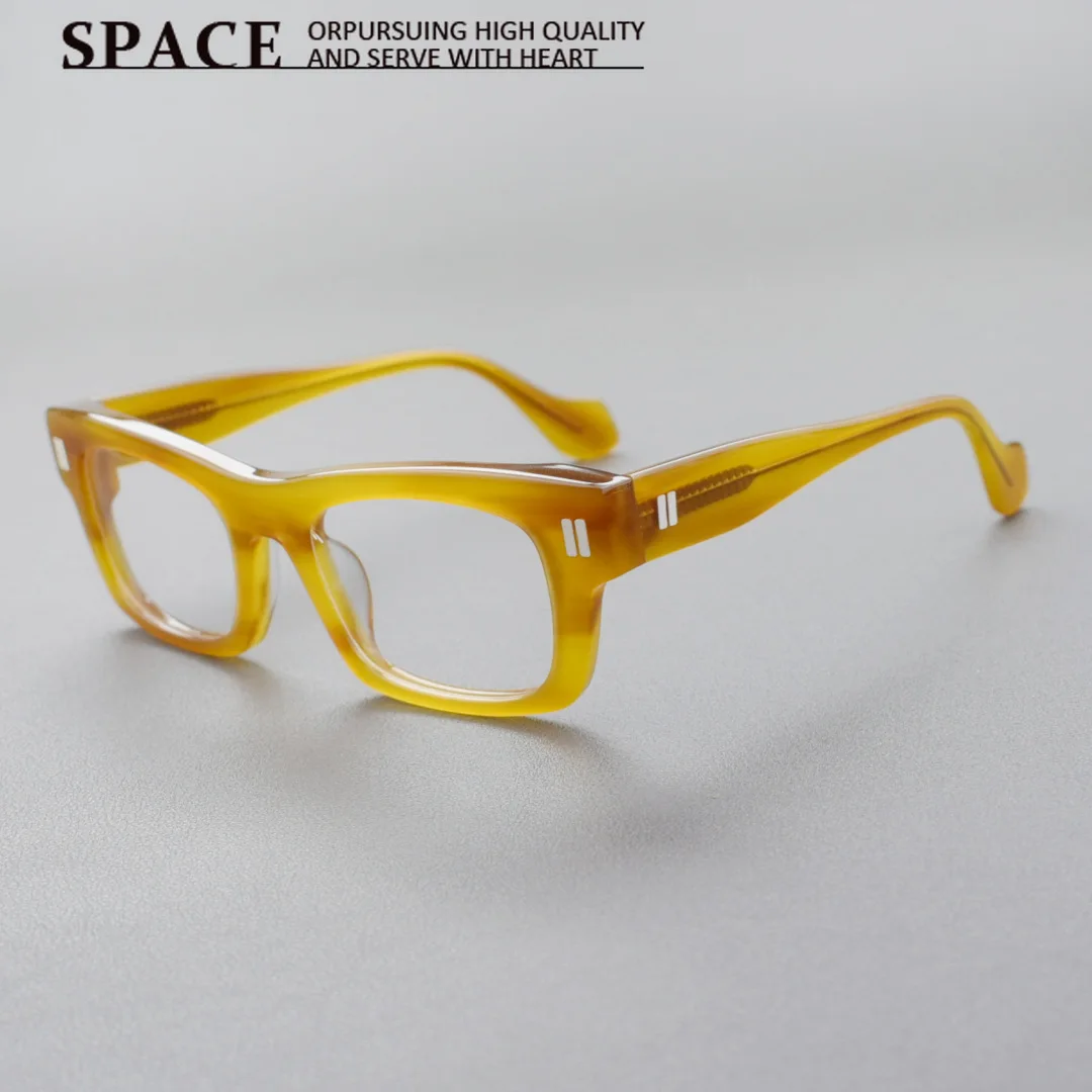 Luxury Designer Vintage Acetate Glasses Frame Men Women Square Myopia Prescription Spectacles Retro Optical Eyewear Frames
Luxury Designer Vintage Acetate Glasses Frame Men Women Square Myopia Prescription Spectacles Retro Optical Eyewear Frames
