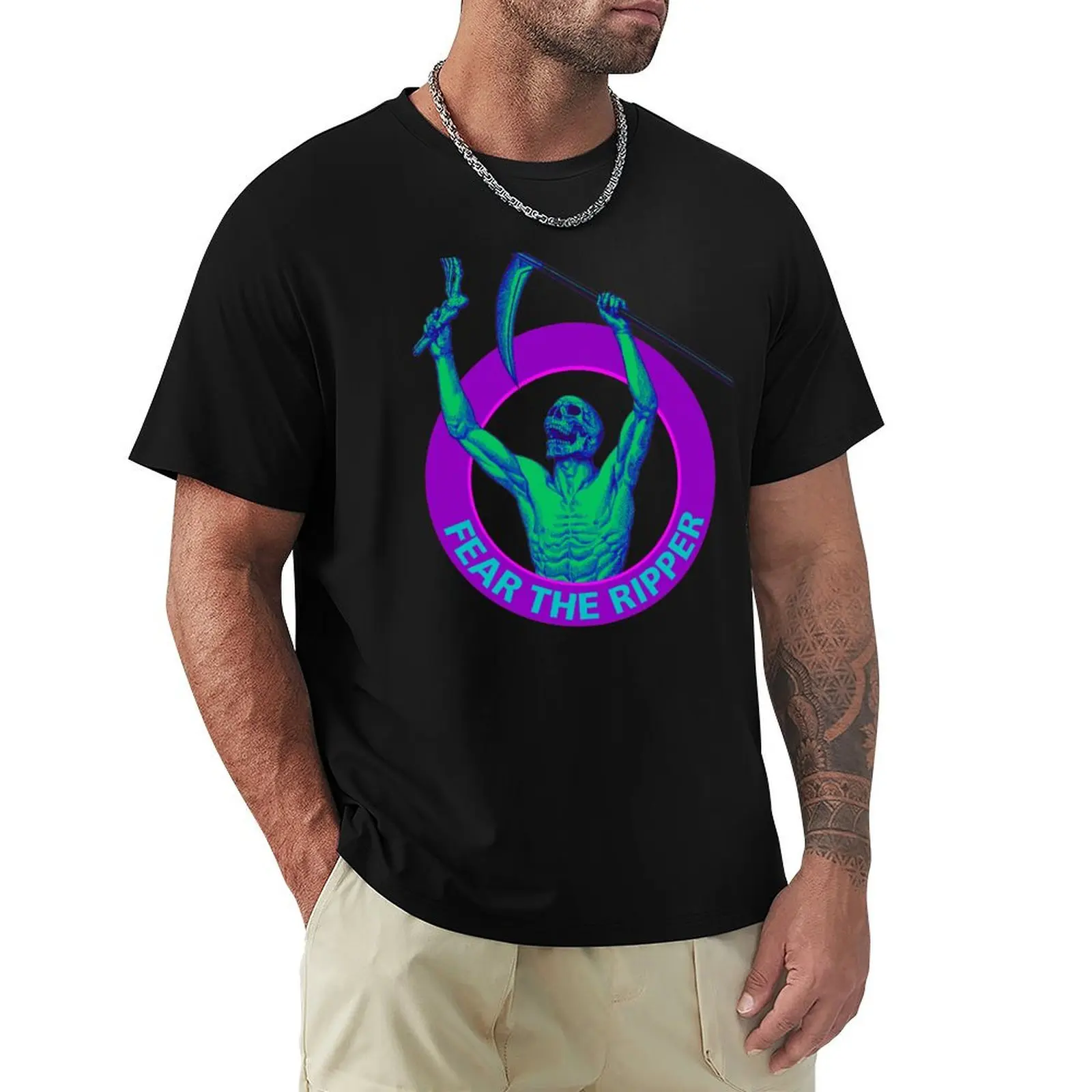 Fear the Ripper - Legs are on high alert T-Shirt Work Wear Simple Tee Shirt
Fear the Ripper - Legs are on high alert T-Shirt Work Wear Simple Tee Shirt