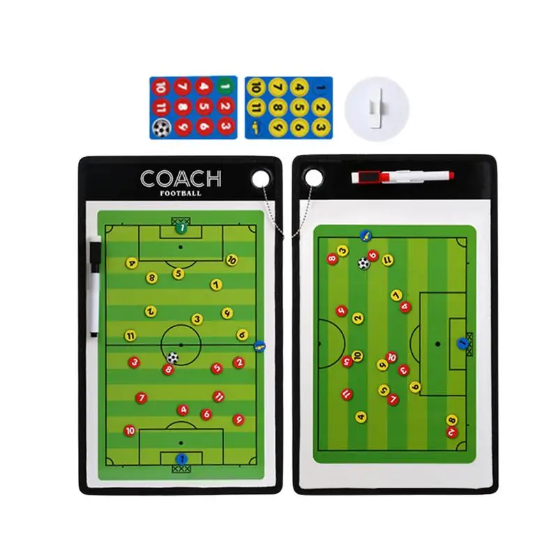Soccer Dry Erase Coaching Board Coaching Clipboard Magnetic Scoreboard Tracker For Training Baseball Football Hockey Dugout
Soccer Dry Erase Coaching Board Coaching Clipboard Magnetic Scoreboard Tracker For Training Baseball Football Hockey Dugout