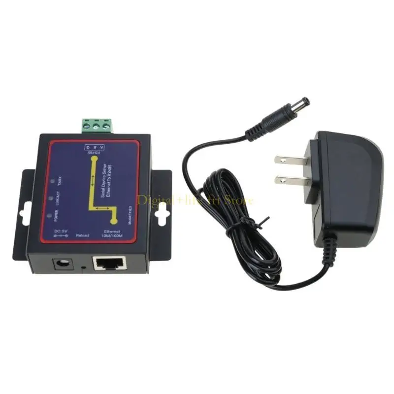 E06D Serial Server RJ45 to RS485 LAN Ethernet Converter Module with Built-in Webpage US Plug Adapter TXB021
E06D Serial Server RJ45 to RS485 LAN Ethernet Converter Module with Built-in Webpage US Plug Adapter TXB021