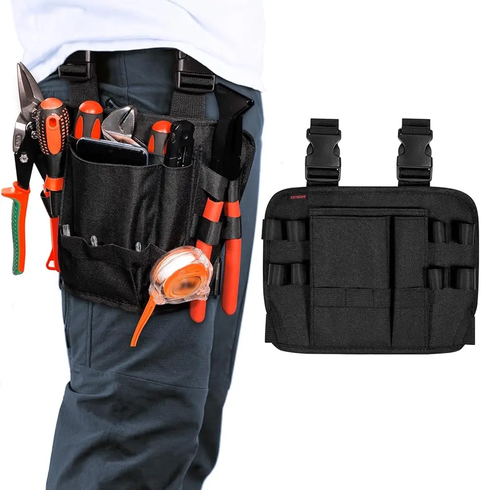 Tool Pouch Holster With Belt Clip Around Your Leg, Electrician Multifunctional Repair Bag, Utility Mini Organizer For
Tool Pouch Holster With Belt Clip Around Your Leg, Electrician Multifunctional Repair Bag, Utility Mini Organizer For
