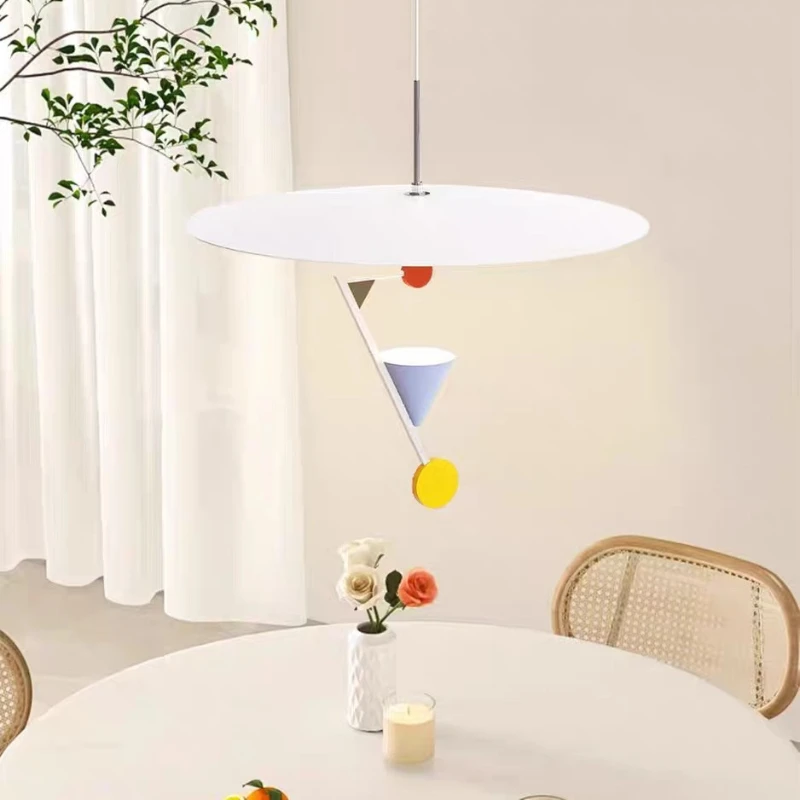 Medieval vintage UFO chandelier Memphis vintage color children's bedroom bar restaurant creative designer
Medieval vintage UFO chandelier Memphis vintage color children's bedroom bar restaurant creative designer