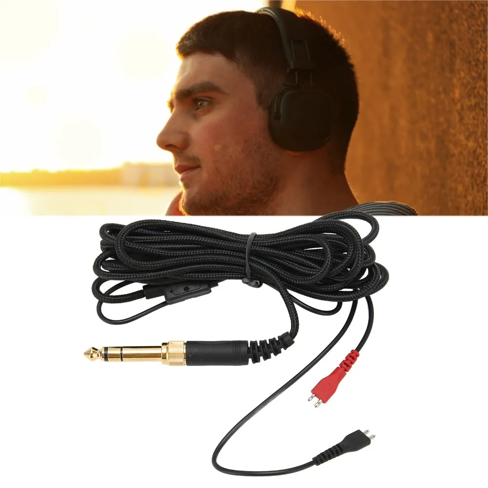 Flexible Earphone Replacement Cable with 6.5 Adaptor Earbuds Upgrade Wire for Sennheiser HD25 560 540 480 430 HD Headphones
Flexible Earphone Replacement Cable with 6.5 Adaptor Earbuds Upgrade Wire for Sennheiser HD25 560 540 480 430 HD Headphones