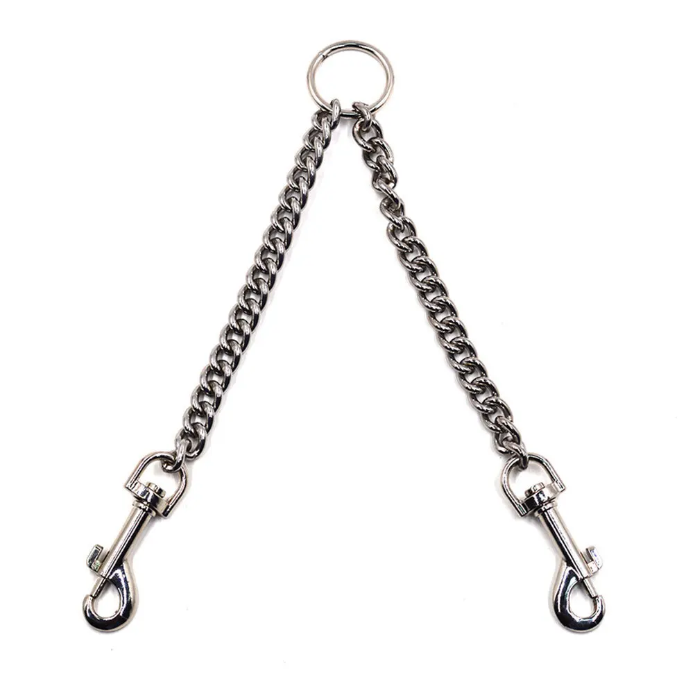 3Pcs Pet Dual-End Traction Rope 360 Rotatable Metal Buckle Comfortable Dog Leash Hauling Cable Silver Dog Leash
3Pcs Pet Dual-End Traction Rope 360 Rotatable Metal Buckle Comfortable Dog Leash Hauling Cable Silver Dog Leash