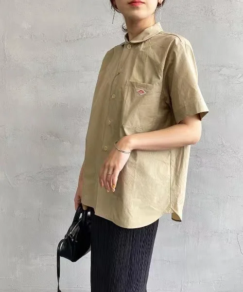 Классический Sle ort Sve Pure Color irt с кет Высокий кукольный воротник Densi в стиле ретро, художественный женский модный летний хлопок
Классический Sle ort Sve Pure Color irt с кет Высокий кукольный воротник Densi в стиле ретро, художественный женский модный летний хлопок