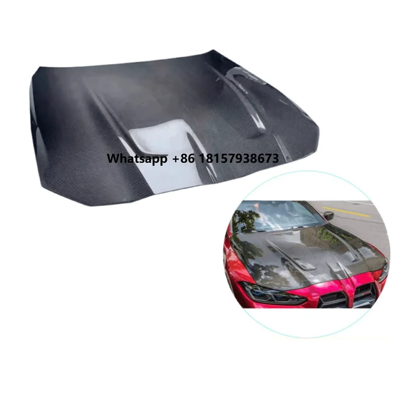 Auto Exterior Parts Carbon Fiber Engine Hood Cover for M3 G80 M4 G82 2021 2022 2023 2024 Front Engine Hoods Body Kit Modified
Auto Exterior Parts Carbon Fiber Engine Hood Cover for M3 G80 M4 G82 2021 2022 2023 2024 Front Engine Hoods Body Kit Modified