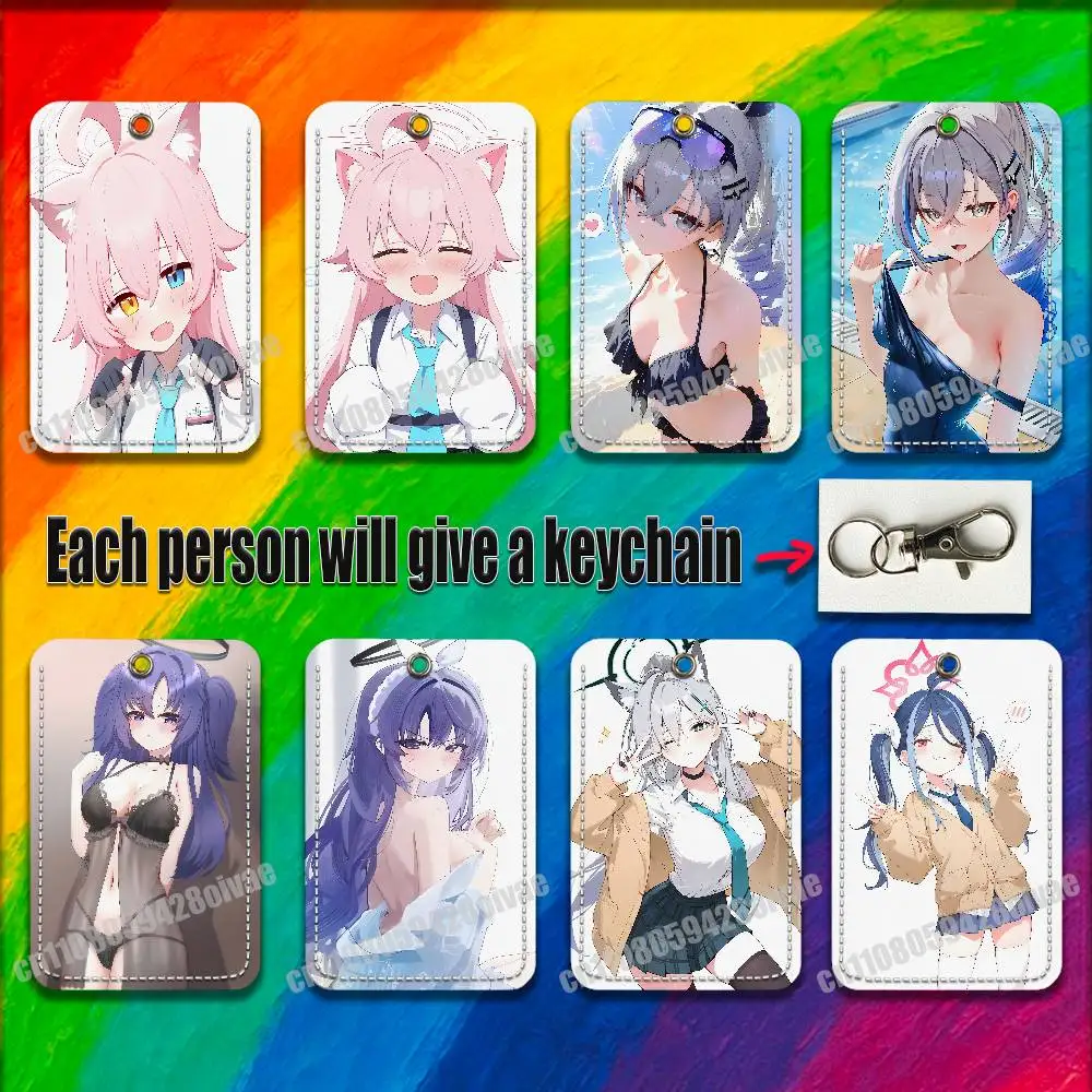 Blue A-Archive Hoshino For ID Clips Credit Bank Access Water Card Holder Cover Decoration Bag Key Keychain
Blue A-Archive Hoshino For ID Clips Credit Bank Access Water Card Holder Cover Decoration Bag Key Keychain