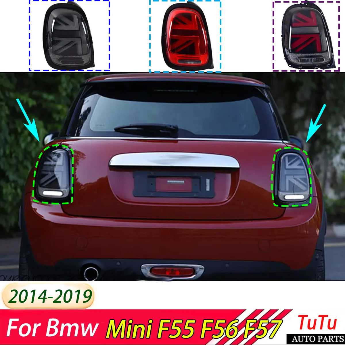 Задние фонари для BMW Mini F55 F56 F57 2014-2019: Аксессуары Plug & Play, внешние декоративные элементы, автозапчасти
Задние фонари для BMW Mini F55 F56 F57 2014-2019: Аксессуары Plug & Play, внешние декоративные элементы, автозапчасти