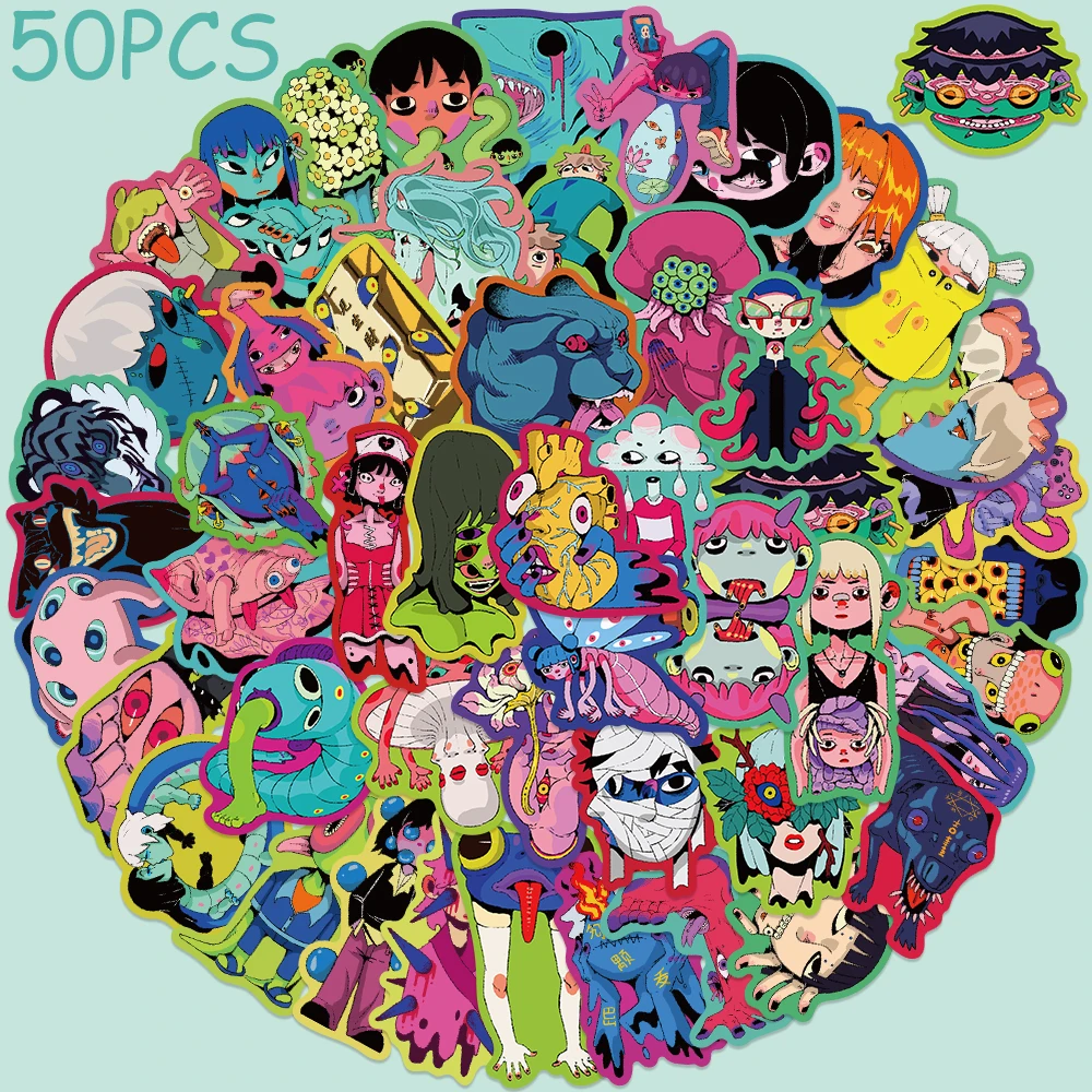 50pcs Mental Pollution Stickers Decals For Phone Laptop Skateboard Helmet DIY Aesthetic Waterproof Stickers Creative Gifts
50pcs Mental Pollution Stickers Decals For Phone Laptop Skateboard Helmet DIY Aesthetic Waterproof Stickers Creative Gifts