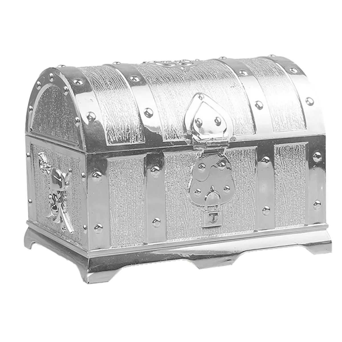 AT13 Silver-Sprayed Hunt Pirate Hidden Box Plastic Decorative House Game for Kids Retro Decoration Gifts
AT13 Silver-Sprayed Hunt Pirate Hidden Box Plastic Decorative House Game for Kids Retro Decoration Gifts