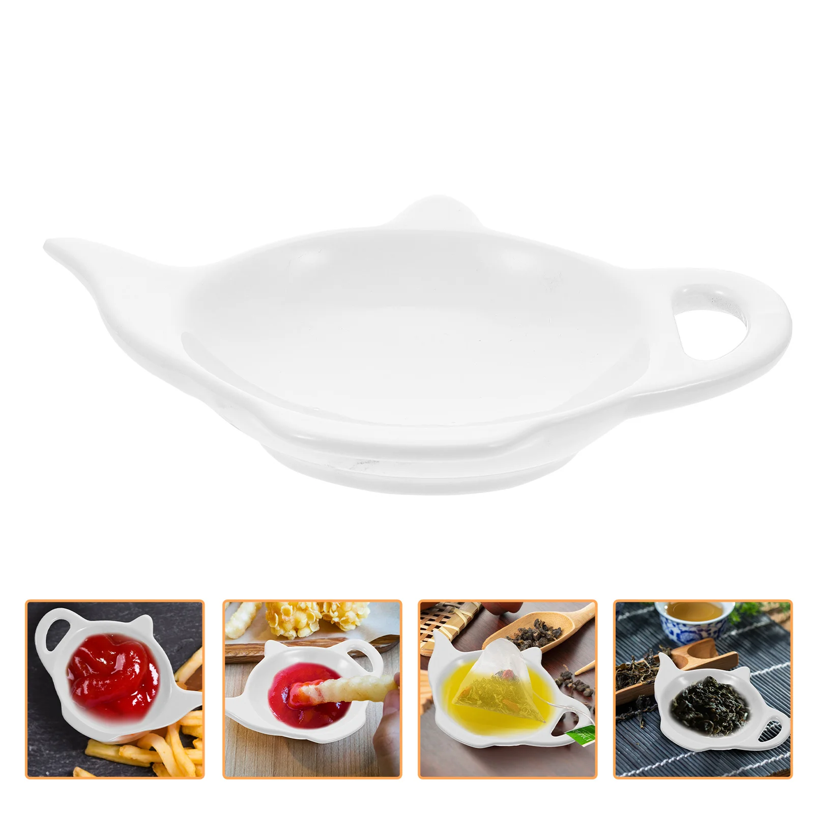 Spoon Rest Seasoning Dish Mother Tray Tea Bag White Ceramics Decorative Teabag Plate
Spoon Rest Seasoning Dish Mother Tray Tea Bag White Ceramics Decorative Teabag Plate