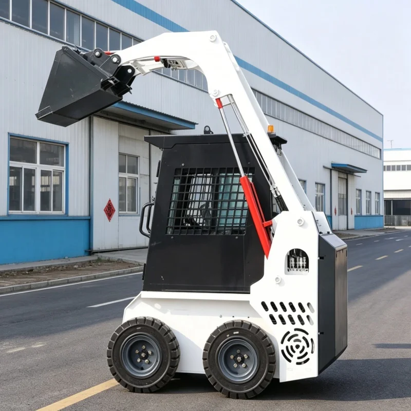 Customized Skid Steer Loader for Narrow Space Operation, Mini Skid Steer Vehicle, High-Quality Skid Steer Handling Equipment
Customized Skid Steer Loader for Narrow Space Operation, Mini Skid Steer Vehicle, High-Quality Skid Steer Handling Equipment
