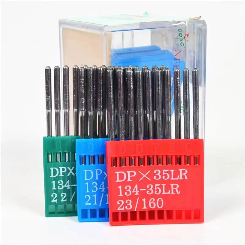 10 PCS DP×35LR 134-35LR For Industrial Sewing Machine Needle 45° Bevel Silver Needle Wear Resistance High Temperature Resistance
10 PCS DP×35LR 134-35LR For Industrial Sewing Machine Needle 45° Bevel Silver Needle Wear Resistance High Temperature Resistance