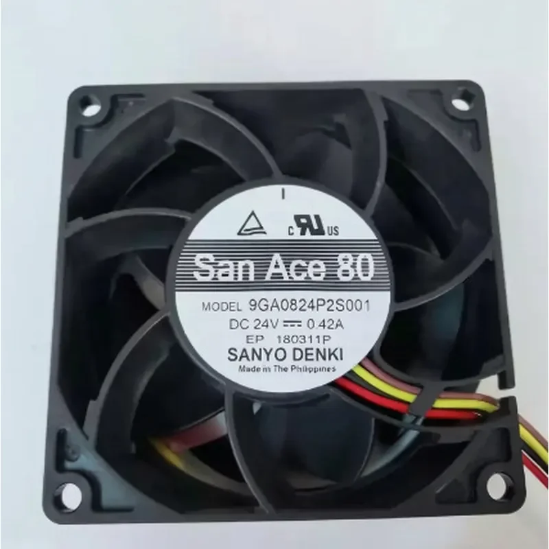 Original Japanese SANYO 8CM Fan for 9GA0824P2S001 and 9GA0824P7G001 24V
Original Japanese SANYO 8CM Fan for 9GA0824P2S001 and 9GA0824P7G001 24V