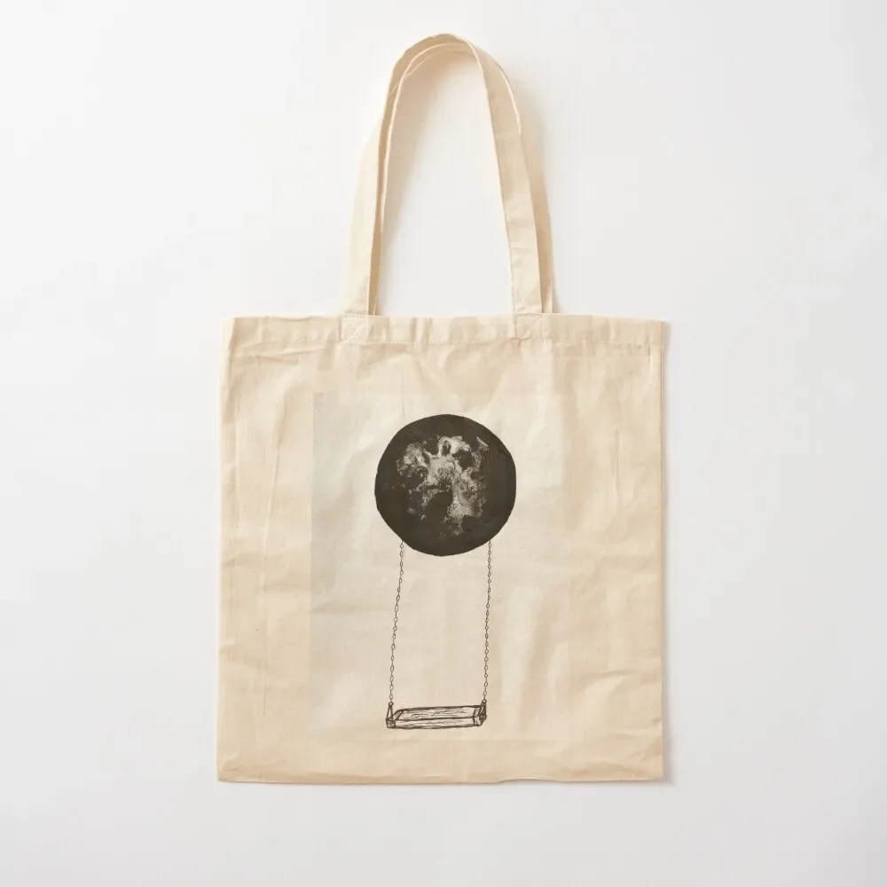 Moon swing Tote Bag shopping bags foldable Women's shopper tote bag screen Tote Bag
Moon swing Tote Bag shopping bags foldable Women's shopper tote bag screen Tote Bag