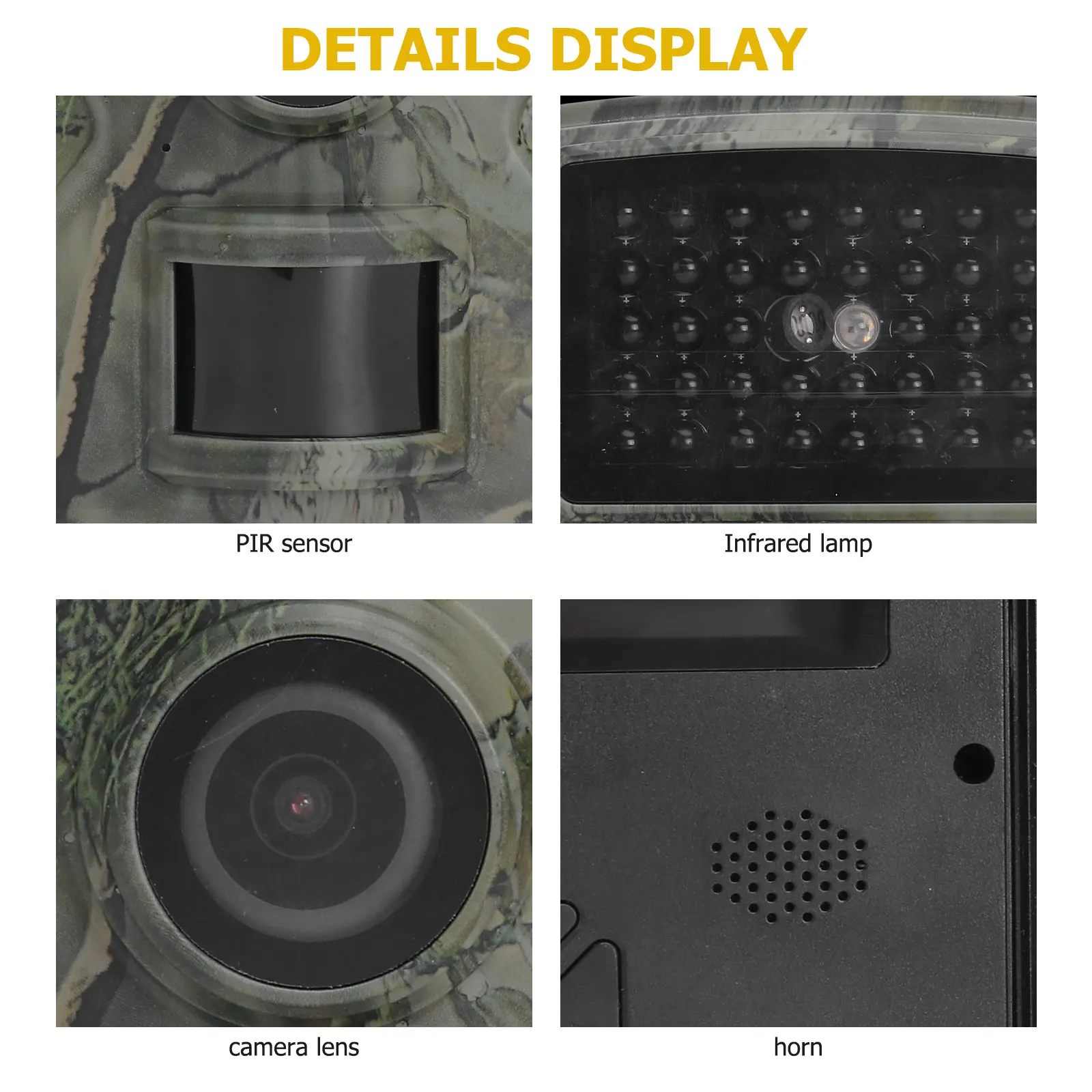 Night Vision Hunting Camera 12MP 1080P Trail Camera Waterproof IP66 Outdoor Game Wildlife Monitoring Cam 0. Trigger
Night Vision Hunting Camera 12MP 1080P Trail Camera Waterproof IP66 Outdoor Game Wildlife Monitoring Cam 0. Trigger