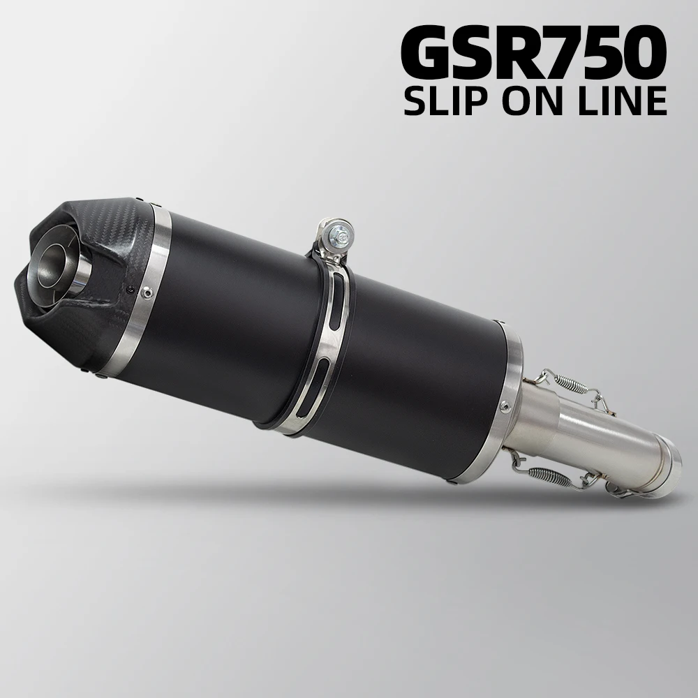 GSR750 Exhaust Muffler For Suzuki GSR 750 BK750 Motorcycle Exhausts Pipe Kit Sport Street Bike Slip on Line Indy Racer Tail Tube
GSR750 Exhaust Muffler For Suzuki GSR 750 BK750 Motorcycle Exhausts Pipe Kit Sport Street Bike Slip on Line Indy Racer Tail Tube