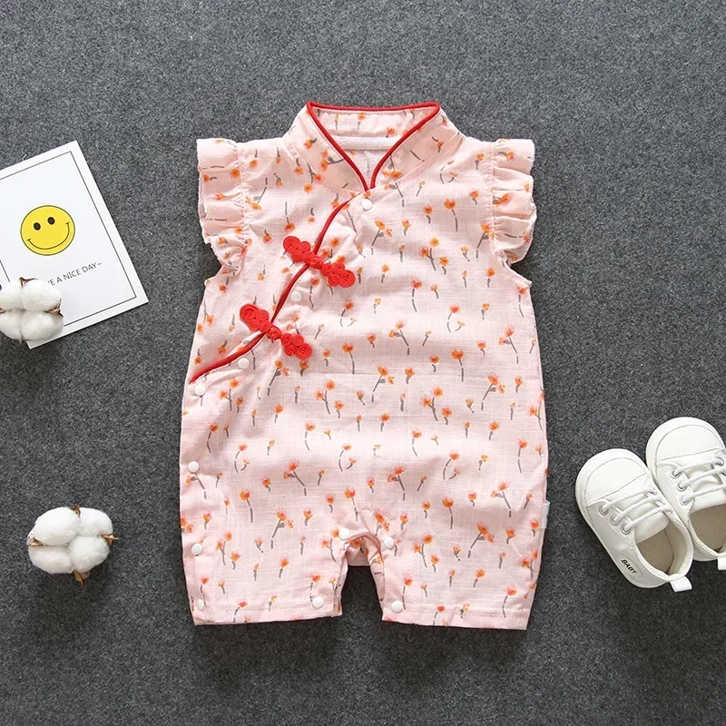 Fashion Spring Jumpsuit Cheongsam baby outfit dress Sweet baby girl Cartoon Cotton Cloth kid newborn baby costume toddler romper
Fashion Spring Jumpsuit Cheongsam baby outfit dress Sweet baby girl Cartoon Cotton Cloth kid newborn baby costume toddler romper