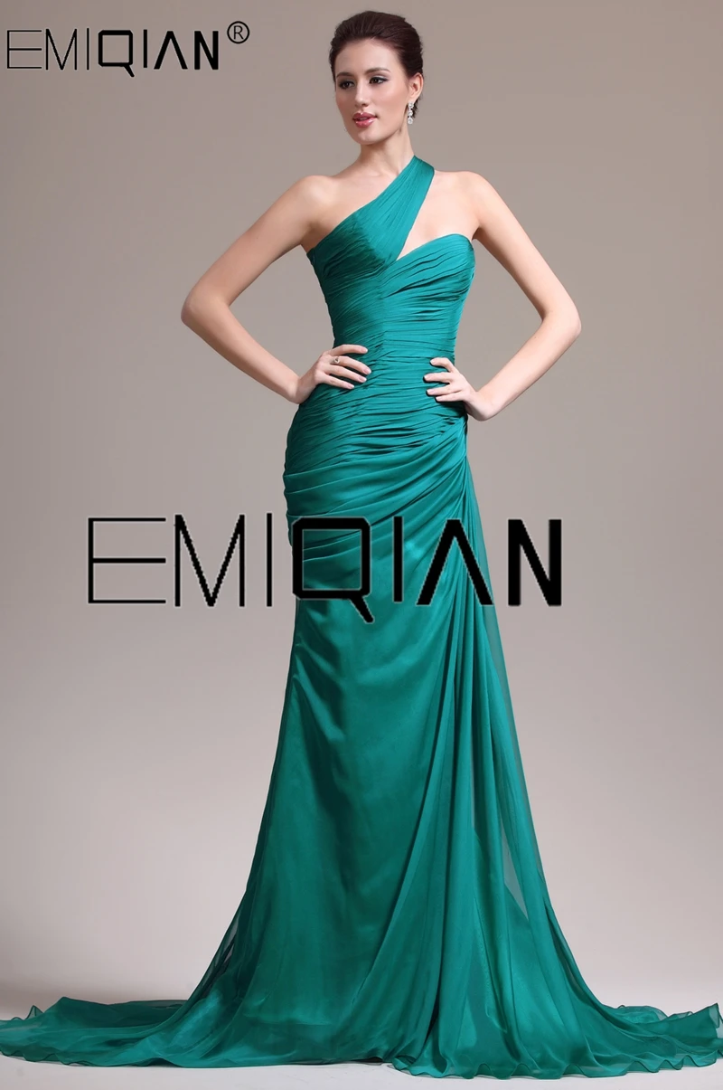 Sexy Evening Dresses Long Mermaid Pleats One Shoulder Darped Sleeveless Evening Party Gowns
Sexy Evening Dresses Long Mermaid Pleats One Shoulder Darped Sleeveless Evening Party Gowns