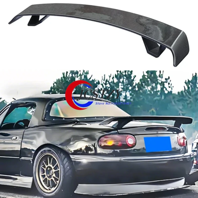 Universal Spoiler Fits For 90-24 Mazda Miata MX5 Convertible CARBON FIBER LOOK Bright black Rear Trunk Lid High Wing Spoiler
Universal Spoiler Fits For 90-24 Mazda Miata MX5 Convertible CARBON FIBER LOOK Bright black Rear Trunk Lid High Wing Spoiler