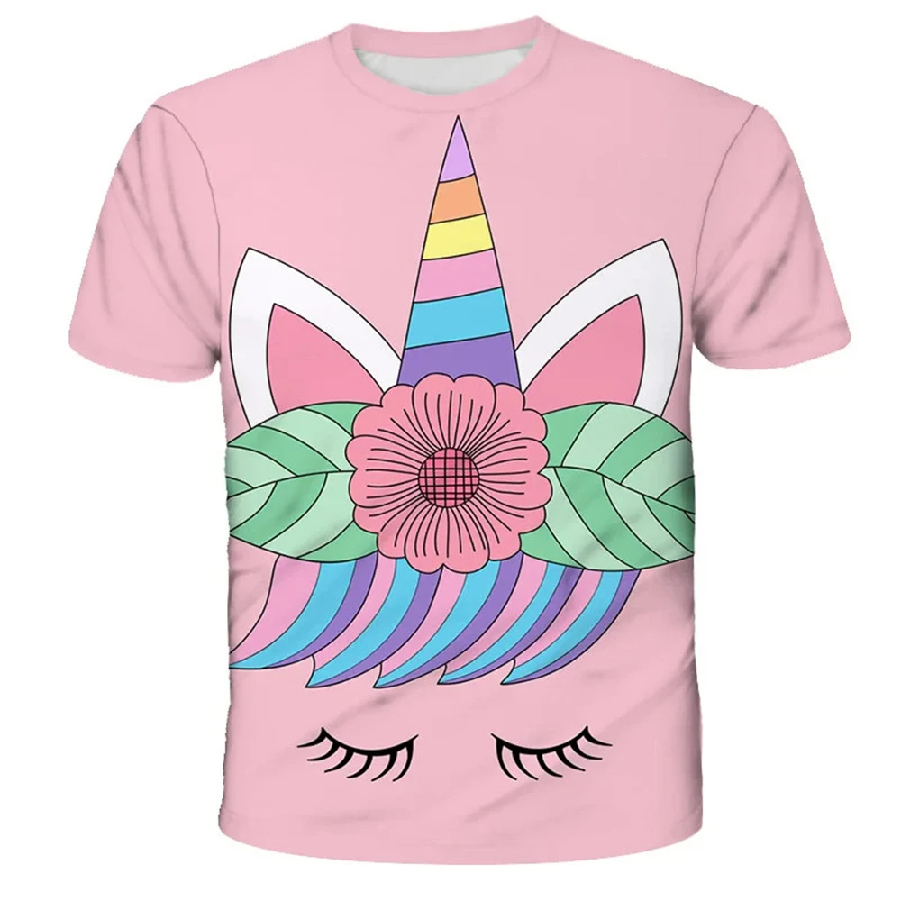 Kids Clothes O-Neck Children Tops Short Sleeve Tees Horse Graphic T Shirts Casual Cartoon 3D Print Clothing for Girls T Shirts
Kids Clothes O-Neck Children Tops Short Sleeve Tees Horse Graphic T Shirts Casual Cartoon 3D Print Clothing for Girls T Shirts