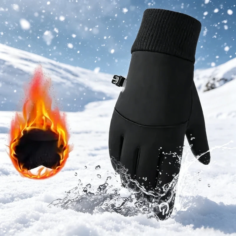 New Waterproof Touch Screen Cycling Gloves, Anti-Slip Full Finger Bike Gloves for Outdoor Sports, MTB & Commuting
New Waterproof Touch Screen Cycling Gloves, Anti-Slip Full Finger Bike Gloves for Outdoor Sports, MTB & Commuting