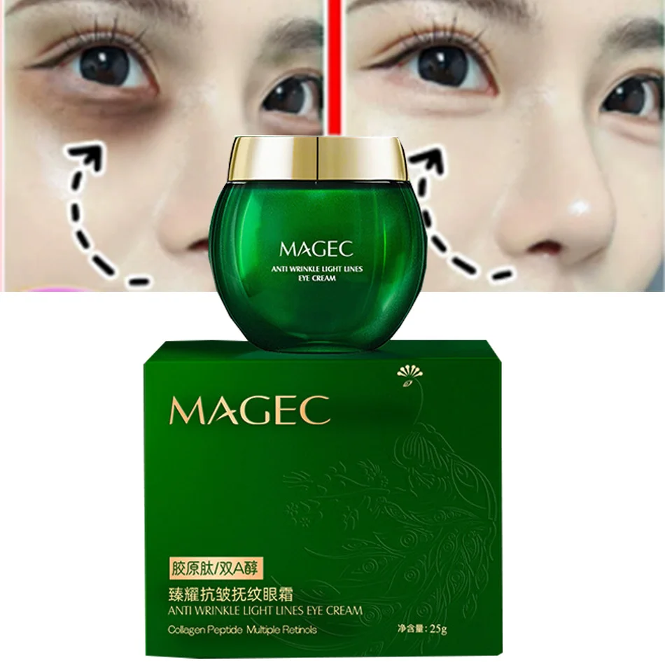 Peptide Collagen Eye Cream Anti Wrinkle Anti Dark Circles Eye Bags Skincare Products Against Puffiness Korean Skin Care Products
Peptide Collagen Eye Cream Anti Wrinkle Anti Dark Circles Eye Bags Skincare Products Against Puffiness Korean Skin Care Products