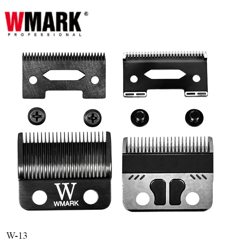 DLC FADE Hair Clipper Spare Blade WMARK W-13 440C Stainless Steel Powder Metallurgy Ceramic Moving Blade Replacing Accessories
DLC FADE Hair Clipper Spare Blade WMARK W-13 440C Stainless Steel Powder Metallurgy Ceramic Moving Blade Replacing Accessories