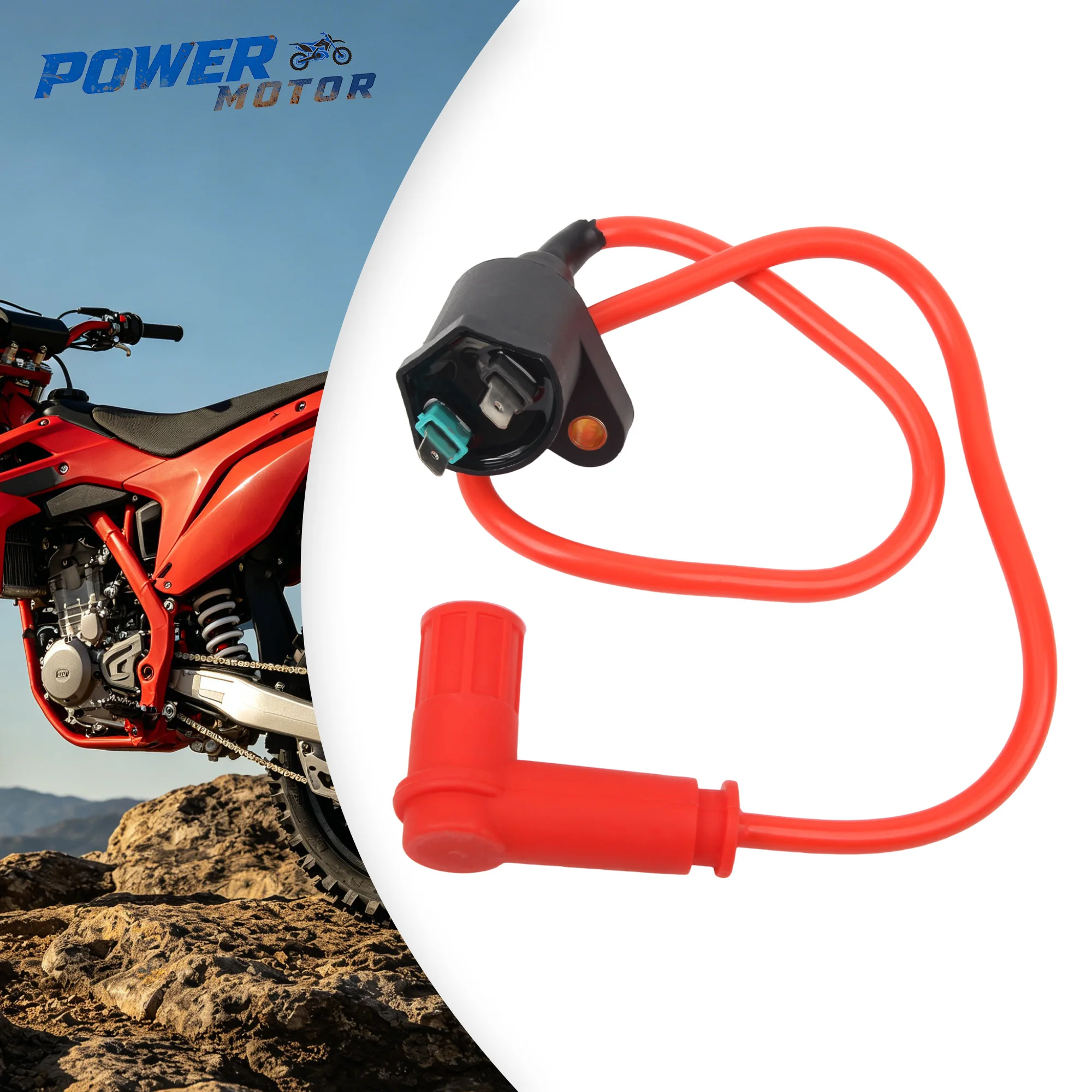 Motorcycle Ignition Coil for 50cc 70cc 90cc 110cc 125cc 140cc 150cc 160cc Dirt Pit Bike ATV Quad Monkey Bike Accessories
Motorcycle Ignition Coil for 50cc 70cc 90cc 110cc 125cc 140cc 150cc 160cc Dirt Pit Bike ATV Quad Monkey Bike Accessories