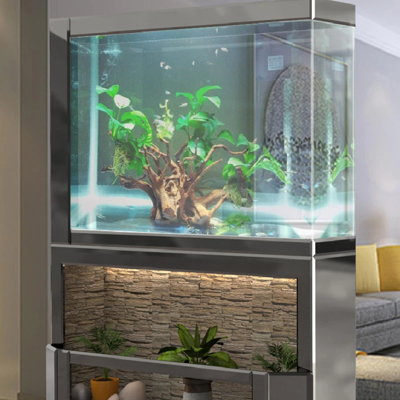 Fish Tank Large Living Room Water Curtain Wall Small Ultra White Glass Partition Screens Goldfish Turtle Jar 3 M Long Aquarium
Fish Tank Large Living Room Water Curtain Wall Small Ultra White Glass Partition Screens Goldfish Turtle Jar 3 M Long Aquarium