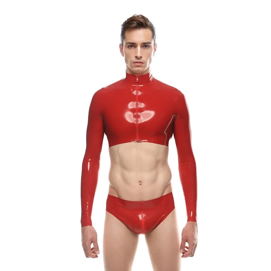 customized men fetish Latex Top Express Yourself Boldly with This Vibrant and Unique Latex Top and Briefs Set Lingerie
customized men fetish Latex Top Express Yourself Boldly with This Vibrant and Unique Latex Top and Briefs Set Lingerie