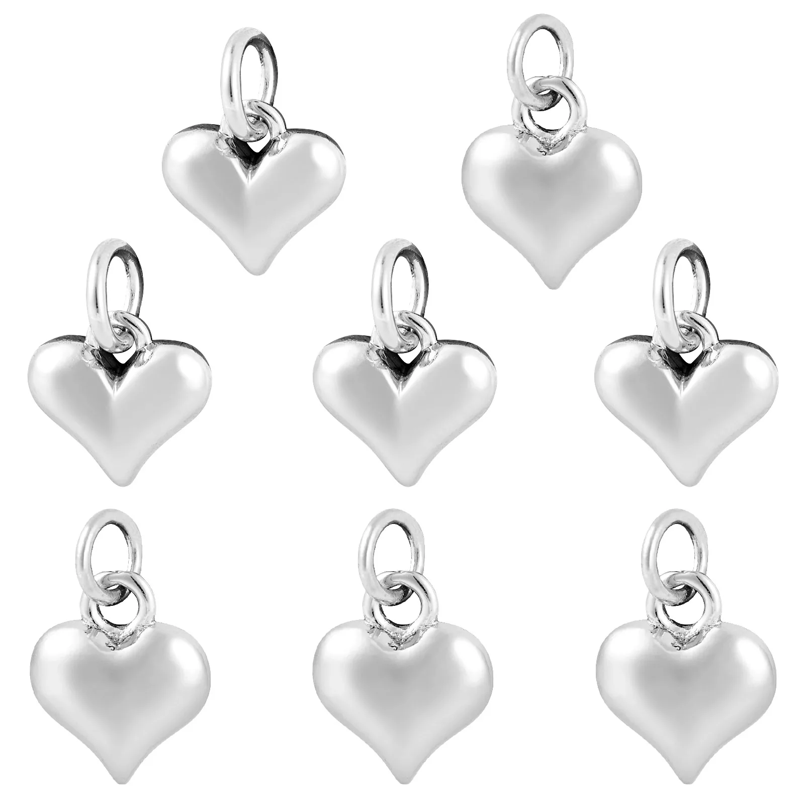 8Pcs Metal Pendants Heart Gold Plated for Making DIY Jewelry Necklace Bracelet Earring Keychain Chrams Crafts Gifts Accessories
8Pcs Metal Pendants Heart Gold Plated for Making DIY Jewelry Necklace Bracelet Earring Keychain Chrams Crafts Gifts Accessories