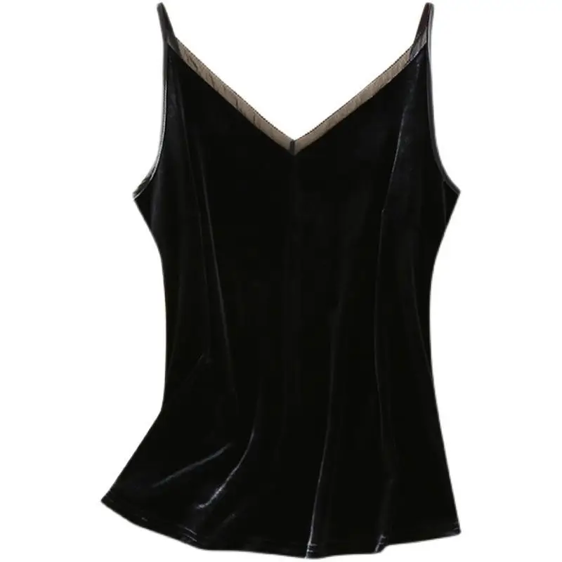 Fashion Retro Elegant Casual Versatile Velvet V-neck Base Suspender Vest for WomenYY18
Fashion Retro Elegant Casual Versatile Velvet V-neck Base Suspender Vest for WomenYY18