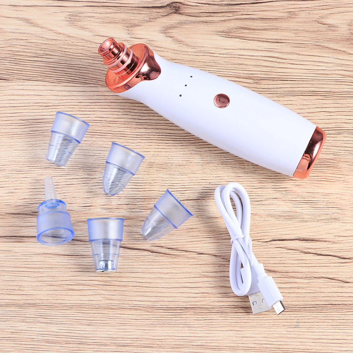 Electric Rechargeable Nose Pore Vacuum Suction Deep Clean Blackhead Extractor Portable Face Skin
Electric Rechargeable Nose Pore Vacuum Suction Deep Clean Blackhead Extractor Portable Face Skin