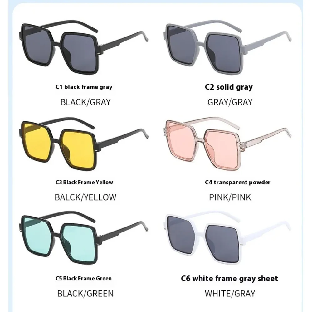 2025 Fashionable Square New Baby UV400 Resistant Sunglasses, Color Shading Children's Glasses
2025 Fashionable Square New Baby UV400 Resistant Sunglasses, Color Shading Children's Glasses