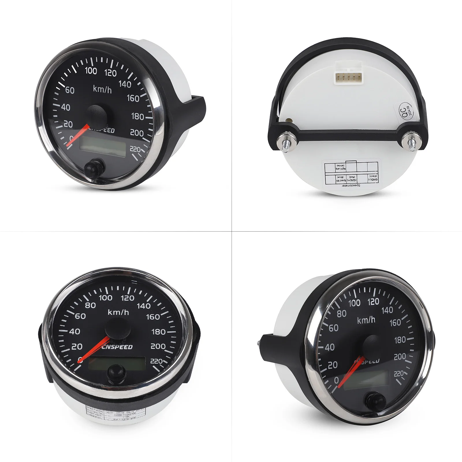 85mm 12V/24V Universal 10 Color Backlight LCD 2-in-1 Display-Gasoline Tachometer Speedometer Gauge 10 Color Background Light
85mm 12V/24V Universal 10 Color Backlight LCD 2-in-1 Display-Gasoline Tachometer Speedometer Gauge 10 Color Background Light