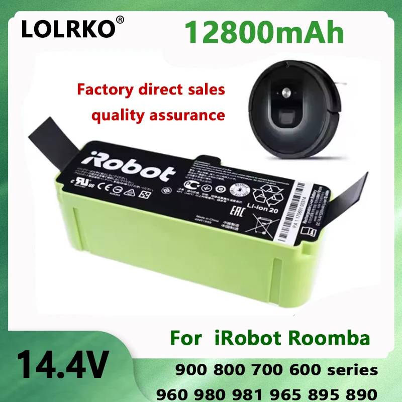 Robot Vacuum Cleaner Battery for iRobot Roomba 600 700 800 900 Series 960 895 890 860 695 680 690 675 640 614 Sweeper battery
Robot Vacuum Cleaner Battery for iRobot Roomba 600 700 800 900 Series 960 895 890 860 695 680 690 675 640 614 Sweeper battery