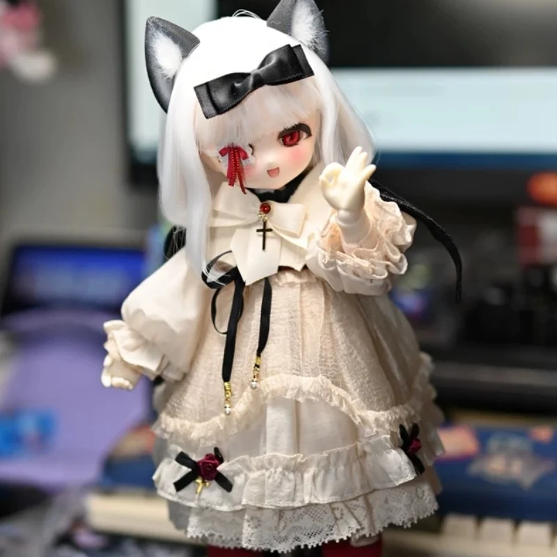 Кукла Tinyfox BJD, масштаб 1/6, MJD Кассандра и Пандора, шарнирная фигурка вампирши-горничной, полный комплект, аниме-фигурка для коллекционеров, на заказ
Кукла Tinyfox BJD, масштаб 1/6, MJD Кассандра и Пандора, шарнирная фигурка вампирши-горничной, полный комплект, аниме-фигурка для коллекционеров, на заказ