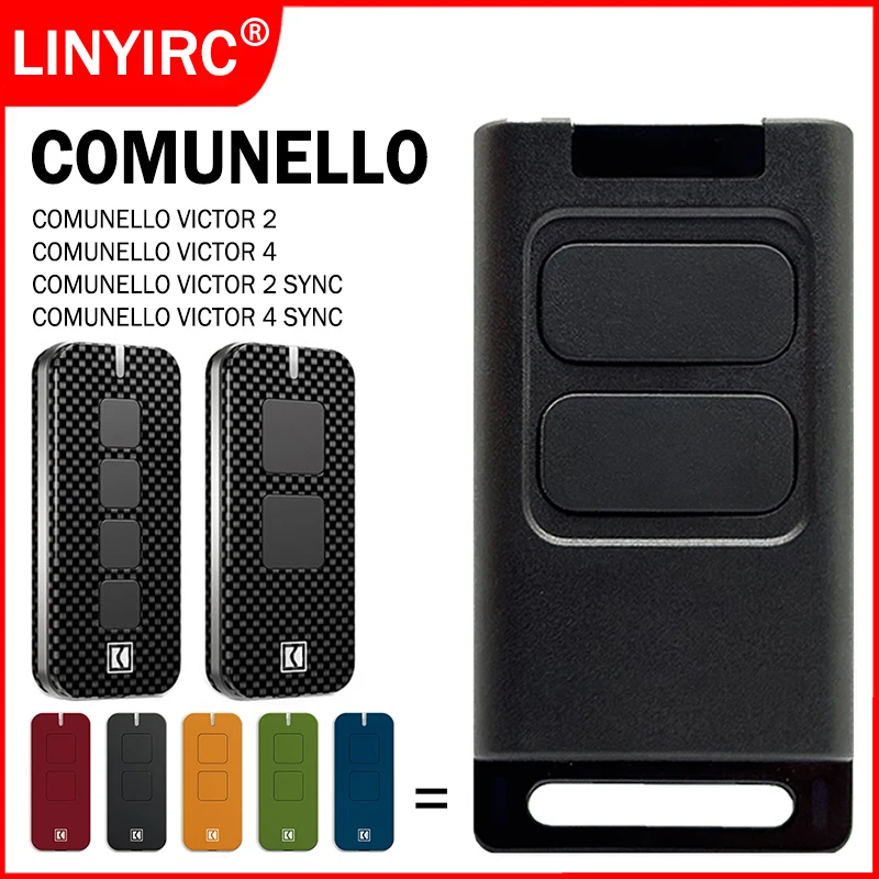 For COMUNELLO VICTOR 2 4 SYNC RAM300 Garage Door / Gate Remote Control 433.92MHz Rolling Code VICTOR2 VICTOR4 Hand Transmitter
For COMUNELLO VICTOR 2 4 SYNC RAM300 Garage Door / Gate Remote Control 433.92MHz Rolling Code VICTOR2 VICTOR4 Hand Transmitter