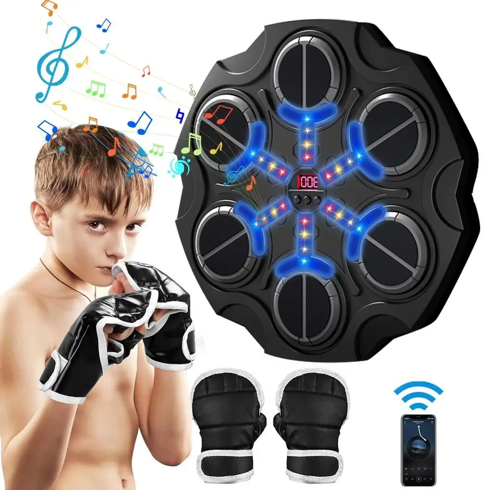 Wall Mounted Smart Music Boxing Machine Thickened No Drilling Installation Boxing Electronic Target with Boxing Gloves
Wall Mounted Smart Music Boxing Machine Thickened No Drilling Installation Boxing Electronic Target with Boxing Gloves