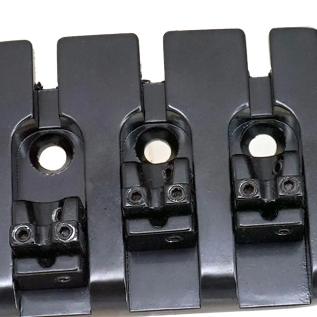 Adjustable Zinc Alloy 4 String Bass Saddles Bridge Replacement Tailpiece Musical Gear for Electric Bass
Adjustable Zinc Alloy 4 String Bass Saddles Bridge Replacement Tailpiece Musical Gear for Electric Bass